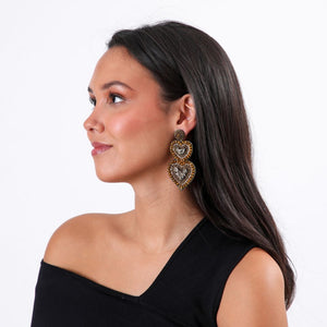 Aros Minerva Dorado Humana