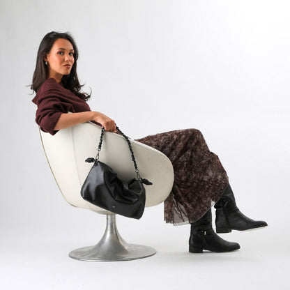 Cartera Cruzada Aline Negro Humana