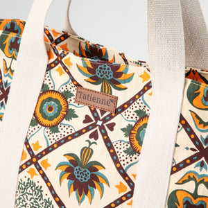 Cartera Hombro Canvas Hierro Multicolor Tatienne