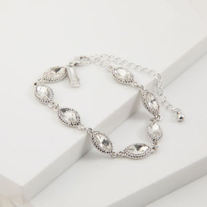 Pulsera Blanda Alicia Plateado Black Night Humana