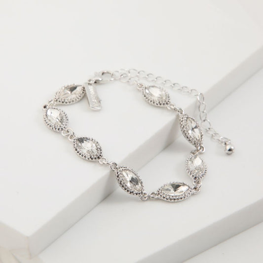 Pulsera Blanda Alicia Plateado Black Night Humana