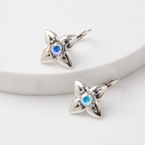 Aros Argollas Auri Plateado I-D