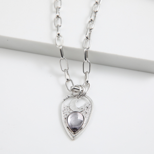 Collar Marcela Plateado ID