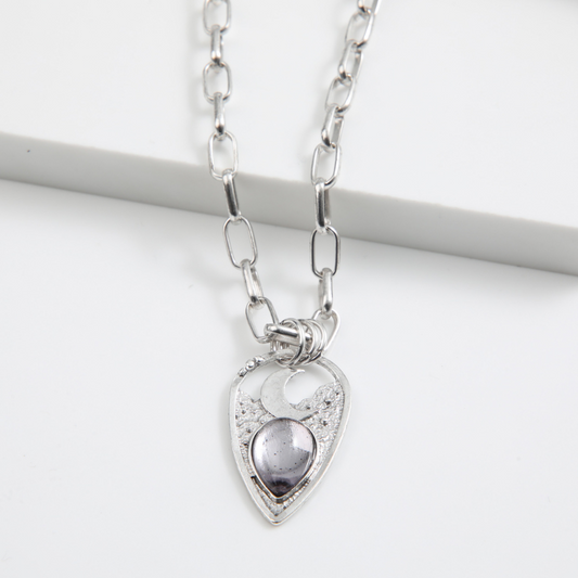Collar Marcela Plateado ID