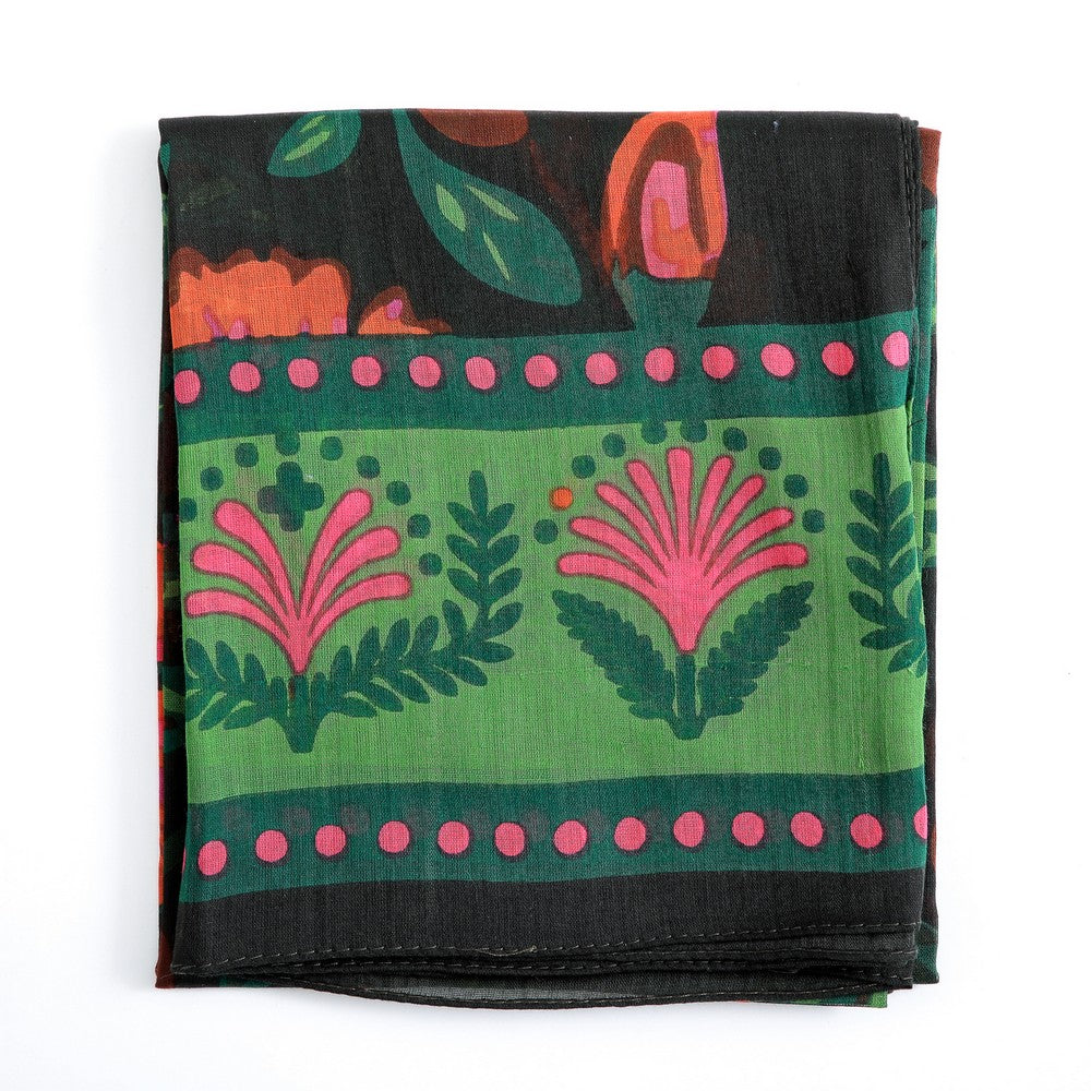 Pareo Estampado Olivo Green I-D