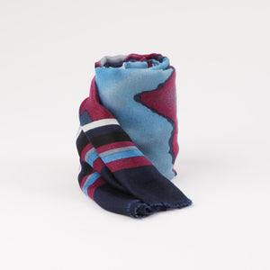 Pañuelo Estampado Maiori Azul Id