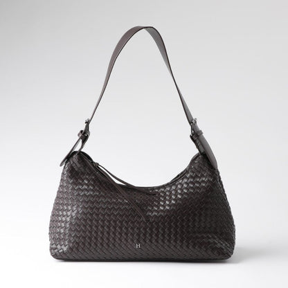 Cartera Bandolera Iris Ecocuero Café Humana
