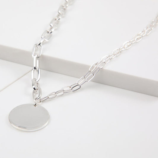 Collar Corto Danerys Plateado i-D