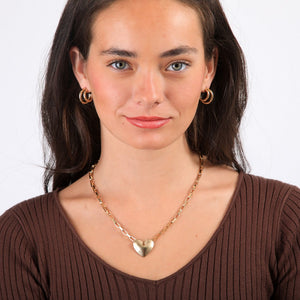 Set De Collar Fiona Plateado Humana