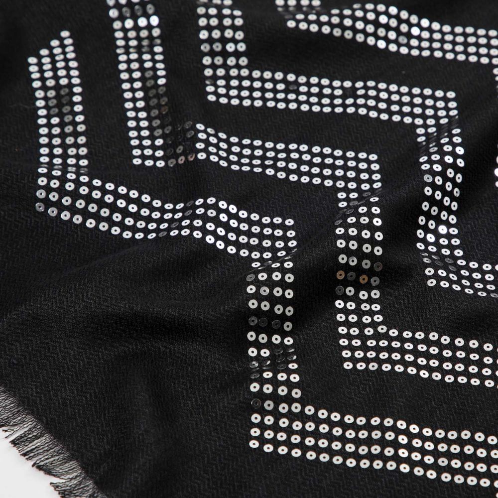 Pañuelo Liso Vedder Negro Humana