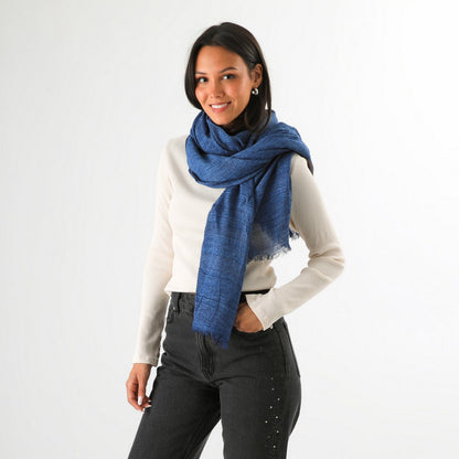 Pañuelo Liso Enzo Azul Humana