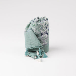 Pañuelo Estampado Alcudia Verde Id