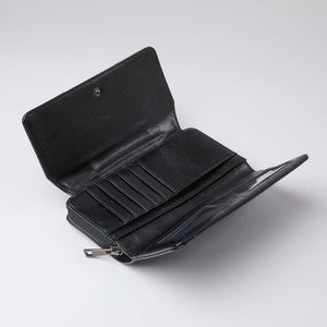 Billetera Grande Bidasoa Negra Humana