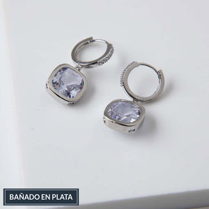 Aros Mediano Oporto Plateado Humana