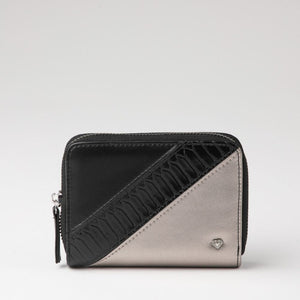 Billetera mediana Sitges Ecocuero negro ID