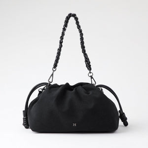 Cartera Cruzada Aline Black Humana