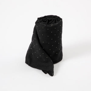 Pañuelo Liso Morrison Negro Humana