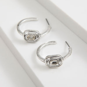 Aros Argolla Siena Plateado Tatienne