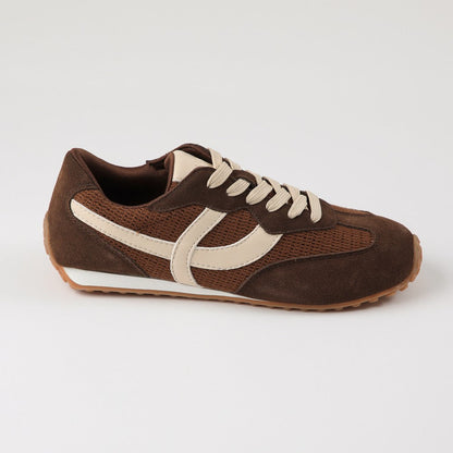 Zapatilla Leather Chocolate Rosetta Humana 38