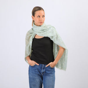 Pañuelo Estampado Azalea Green I-D