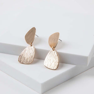 Aros Mediano Mallorca Dorado Humana