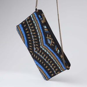 Clutch Real Azul Humana