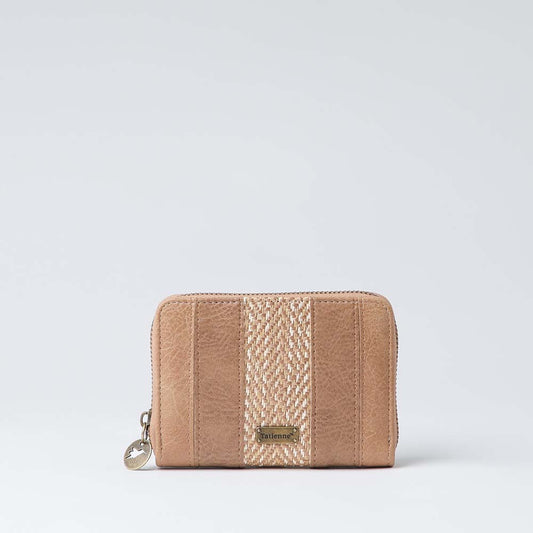Billetera Mediana Trama Café Tatienne