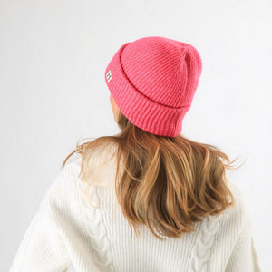 Gorro Lana Rino Fucsia Humana