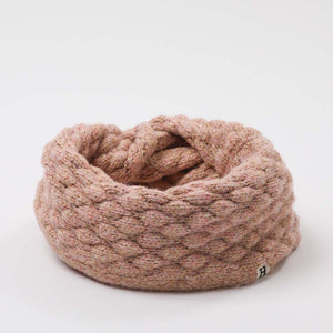 Cuello Lurex Rosada Humana
