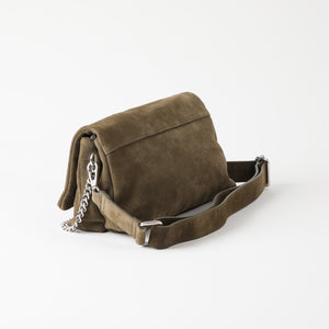 Cartera Cuero Cruzada Amsterdam Olive
