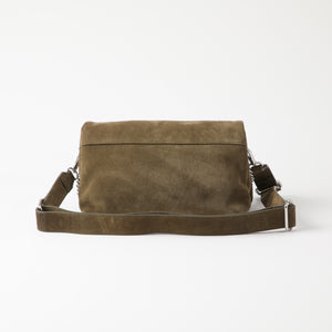 Cartera Cuero Cruzada Amsterdam Olive