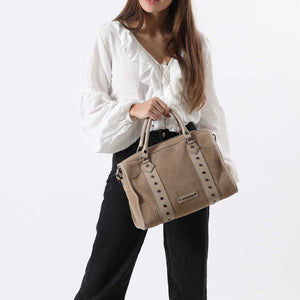 Cartera Cuero Hombro Viena Beige