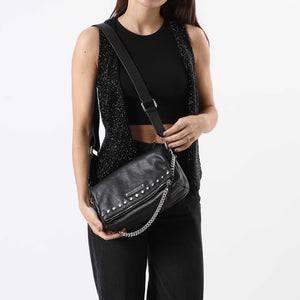 Cartera Cuero Cruzada Amsterdam Black