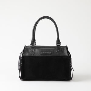 Cartera Cuero Hombro Milano Black