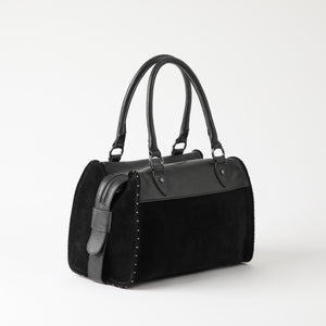 Cartera Cuero Hombro Milano Black