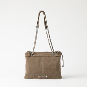 Cartera Cuero Cruzada Roma Olive