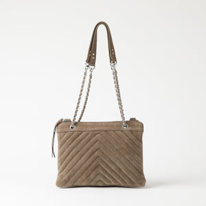 Cartera Cuero Cruzada Roma Olive