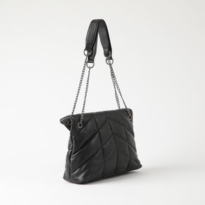 Cartera Cuero Hombro Paris Black