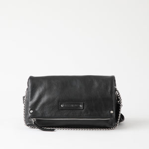 Cartera Cuero Cruzada Amsterdam Black Basic