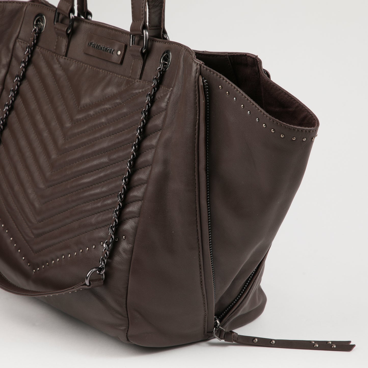 Cartera Cuero Hombro Praga Brown