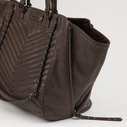 Cartera Cuero Hombro Praga Brown