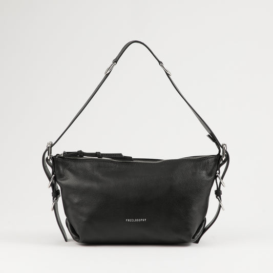 Cartera Cuero Hombro Dubai Black