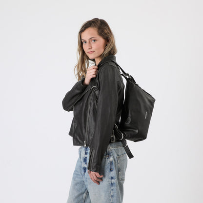 Cartera Cuero Hombro Dubai Black