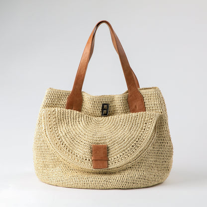 Cartera Hombro Córcega Natural