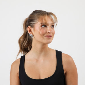 Aros Set Zora Plateado Tatienne