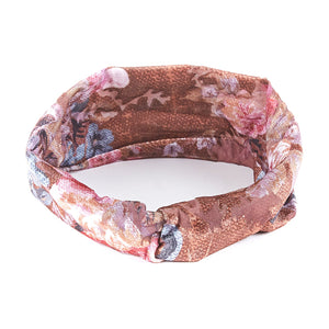 Cintillo Pink Flower Humana