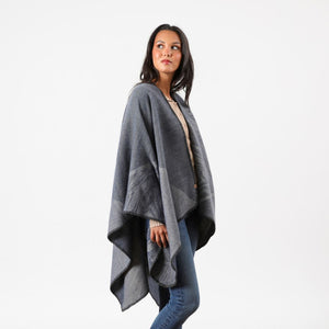Poncho  Ilona Azul Tatienne