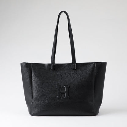 Cartera Tote Bianca Negro Humana