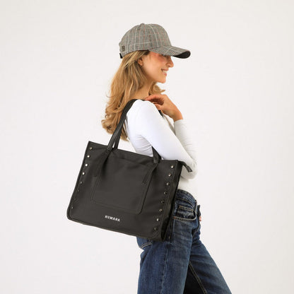 Cartera Tote Alexa Negro Humana