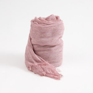 Pañuelo Liso Tunis Brillante Rosado Tatienne